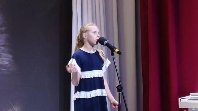 Участие в городском фестиваль-конкурсе «Звёздный дождь талантов 2025»