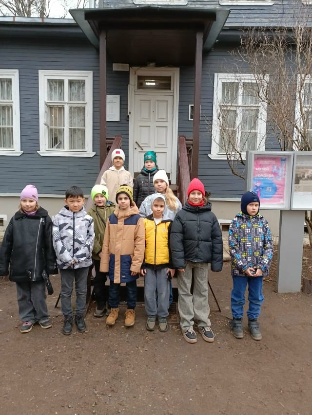 3 класс в музее К.Г. Паустовского
